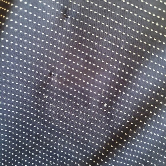 Footjoy Shirt Mens Large Blue Dots Golf Polo Redtail 1990 Golf Club Embroidery - Picture 2 of 7